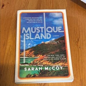 3/$15 with discount shipping Mustique Island Novel by Sarah McCoy